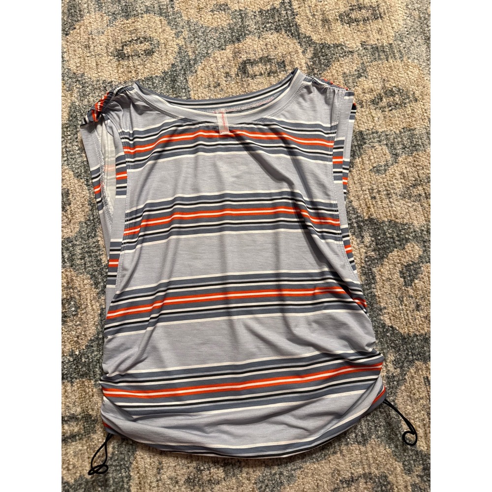 Free People Movement Sport Mode Tank Steel Stripes Small Pristine Condition